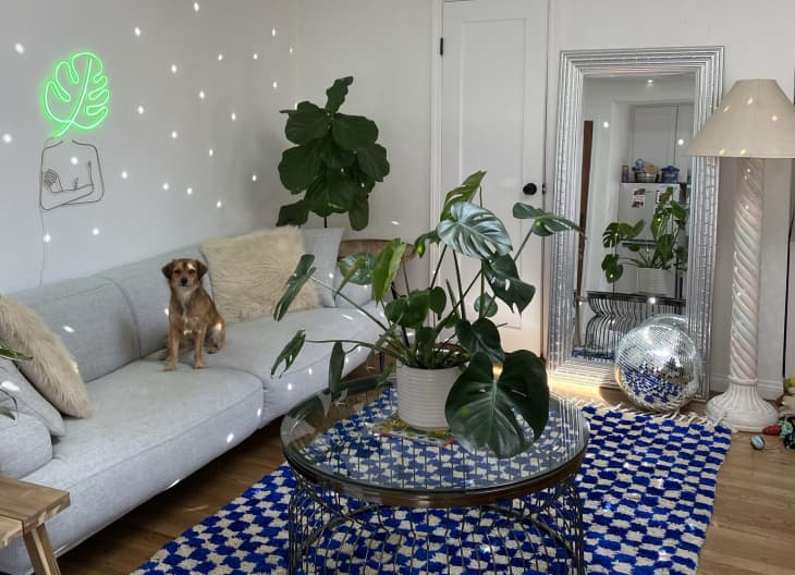 This Neutral But Statement Making Lamp Trend Is Lighting Up AT s Recent House Tours Apartment Therapy